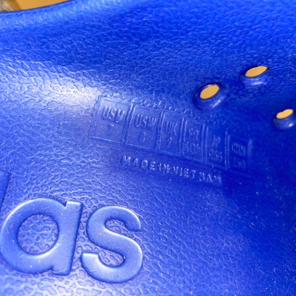 Never Worn Adilette Clogs in Color Royal Blue Size 7 in Men - Picture 11 of 16